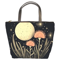 Flowers Space Bucket Bag