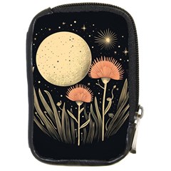 Flowers Space Compact Camera Leather Case