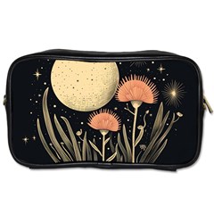 Flowers Space Toiletries Bag (one Side)