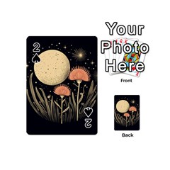 Flowers Space Playing Cards 54 Designs (mini)