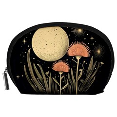 Flowers Space Accessory Pouch (large)