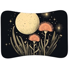 Flowers Space Velour Seat Head Rest Cushion