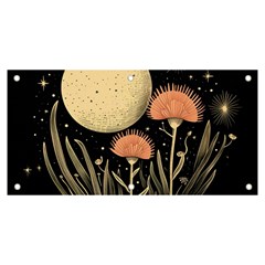 Flowers Space Banner And Sign 6  X 3 