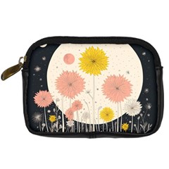 Space Flowers Universe Galaxy Digital Camera Leather Case