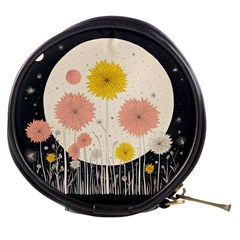 Space Flowers Universe Galaxy Mini Makeup Bag