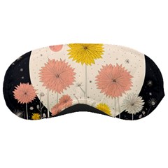 Space Flowers Universe Galaxy Sleep Mask by Maspions