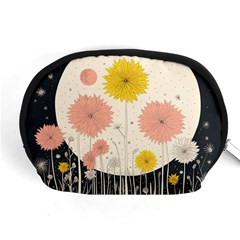 Space Flowers Universe Galaxy Accessory Pouch (medium)