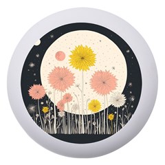 Space Flowers Universe Galaxy Dento Box With Mirror