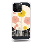 Space Flowers Universe Galaxy iPhone 14 Pro Max TPU UV Print Case Front