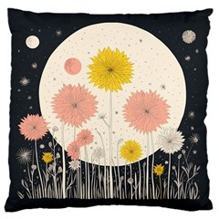 Space Flowers Universe Galaxy 16  Baby Flannel Cushion Case (two Sides)