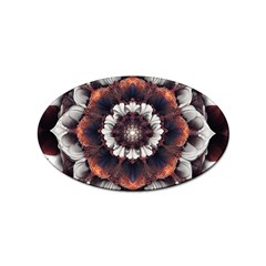 Mandala Design Pattern Sticker Oval (10 Pack)