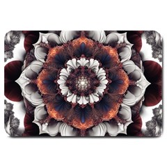 Mandala Design Pattern Large Doormat