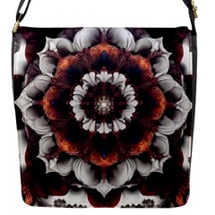 Mandala Design Pattern Flap Closure Messenger Bag (s)