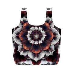 Mandala Design Pattern Full Print Recycle Bag (m)