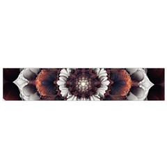 Mandala Design Pattern Small Premium Plush Fleece Scarf