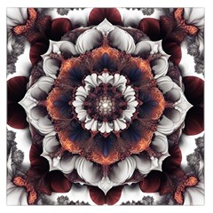 Mandala Design Pattern Square Satin Scarf (36  X 36 )