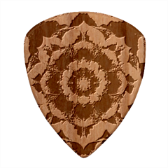 Mandala Design Pattern Wood Guitar Pick (set Of 10)