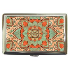 Mandala Floral Decorative Flower Cigarette Money Case