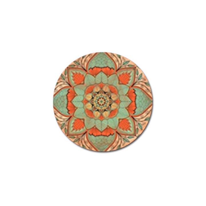 Mandala Floral Decorative Flower Golf Ball Marker (10 pack)