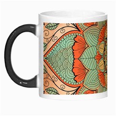 Mandala Floral Decorative Flower Morph Mug