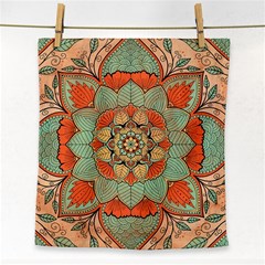 Mandala Floral Decorative Flower Face Towel