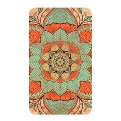 Mandala Floral Decorative Flower Memory Card Reader (rectangular) by Maspions