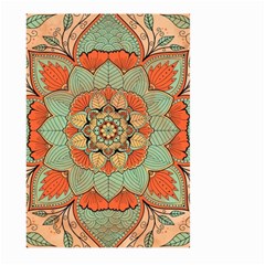 Mandala Floral Decorative Flower Large Garden Flag (two Sides)