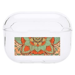 Mandala Floral Decorative Flower Hard Pc Airpods Pro Case by Maspions