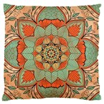 Mandala Floral Decorative Flower 16  Baby Flannel Cushion Case (Two Sides) Back