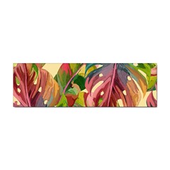 Monstera Colorful Leaves Foliage Sticker Bumper (100 Pack) by Maspions