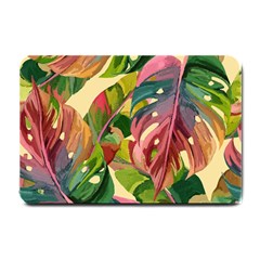 Monstera Colorful Leaves Foliage Small Doormat