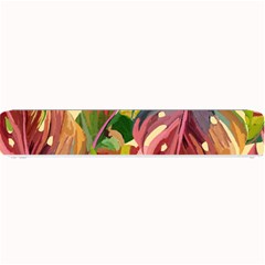 Monstera Colorful Leaves Foliage Small Bar Mat