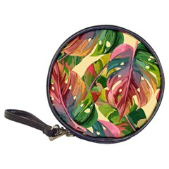 Monstera Colorful Leaves Foliage Classic 20-cd Wallets