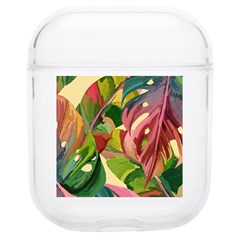 Monstera Colorful Leaves Foliage Soft Tpu Airpods 1/2 Case