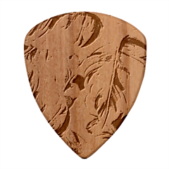 Monstera Colorful Leaves Foliage Wood Guitar Pick (set Of 10) by Maspions