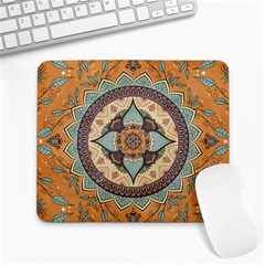 Mandala Floral Decorative Flower Large Mousepad