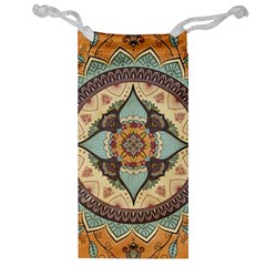 Mandala Floral Decorative Flower Jewelry Bag