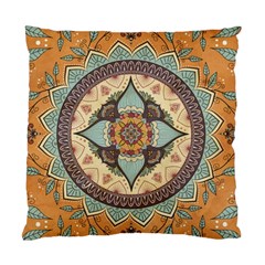 Mandala Floral Decorative Flower Standard Cushion Case (one Side)