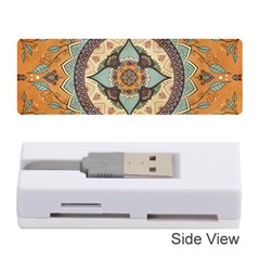 Mandala Floral Decorative Flower Memory Card Reader (stick)