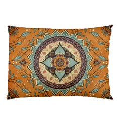 Mandala Floral Decorative Flower Pillow Case (two Sides)