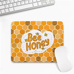 Bee Honey Honeycomb Hexagon Small Mousepad