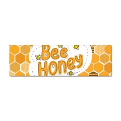 Bee Honey Honeycomb Hexagon Sticker Bumper (10 Pack)