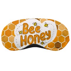 Bee Honey Honeycomb Hexagon Sleep Mask