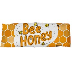 Bee Honey Honeycomb Hexagon Body Pillow Case Dakimakura (two Sides)