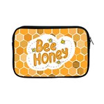 Bee Honey Honeycomb Hexagon Apple iPad Mini Zipper Cases Front