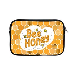 Bee Honey Honeycomb Hexagon Apple Macbook Pro 13  Zipper Case