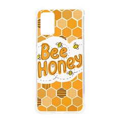 Bee Honey Honeycomb Hexagon Samsung Galaxy S20plus 6 7 Inch Tpu Uv Case by Maspions