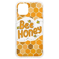 Bee Honey Honeycomb Hexagon Iphone 12/12 Pro Tpu Uv Print Case