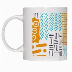 Premium Quality Elegant Orange White Mug