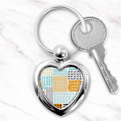 Premium Quality Elegant Orange Key Chain (heart)